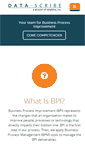 Mobile Screenshot of data-scribe.com